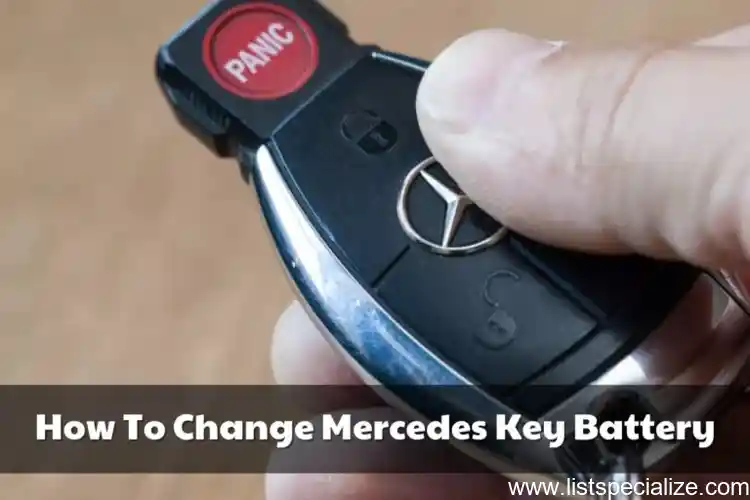 how to change mercedes key battery 2017 e300